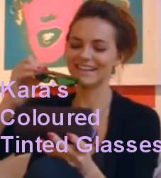 Kara Tointon Coloured Tinted lenses